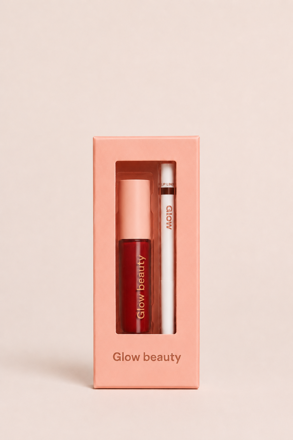 Cherry Cola Lip Kit with liquid lip product and lip liner