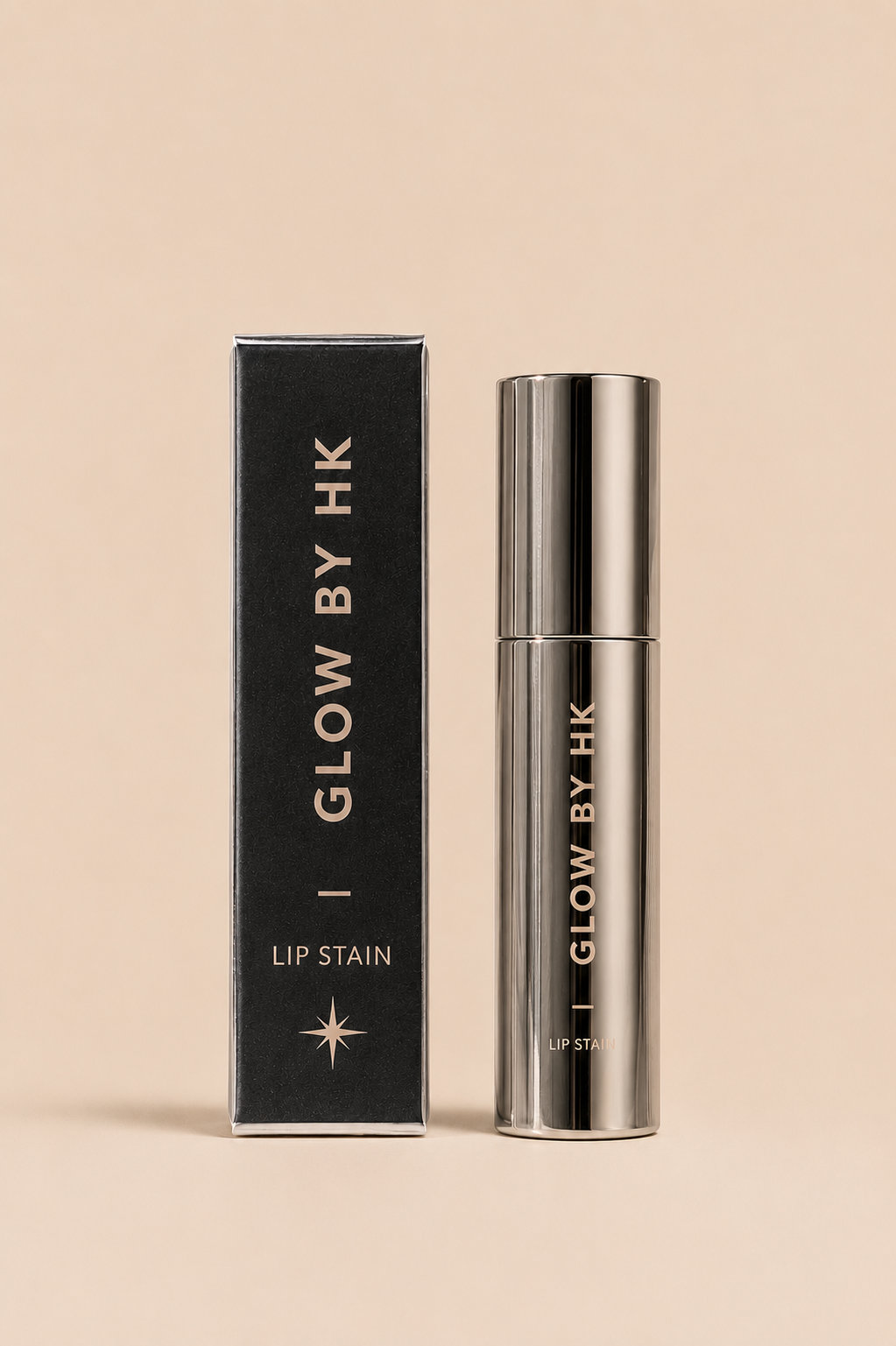 Second Skin Lip Stain packaging with lip stain product